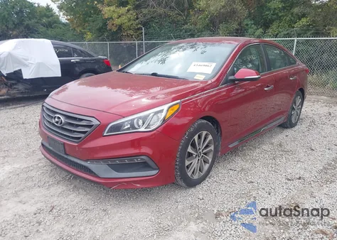 2016 Hyundai Sonata Sport из США, поврежденный, VIN 5NPE34AF1GH354503
